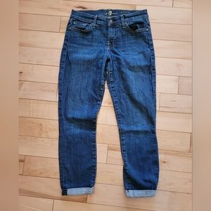 7 For All Mankind women's size 26 skinny capris